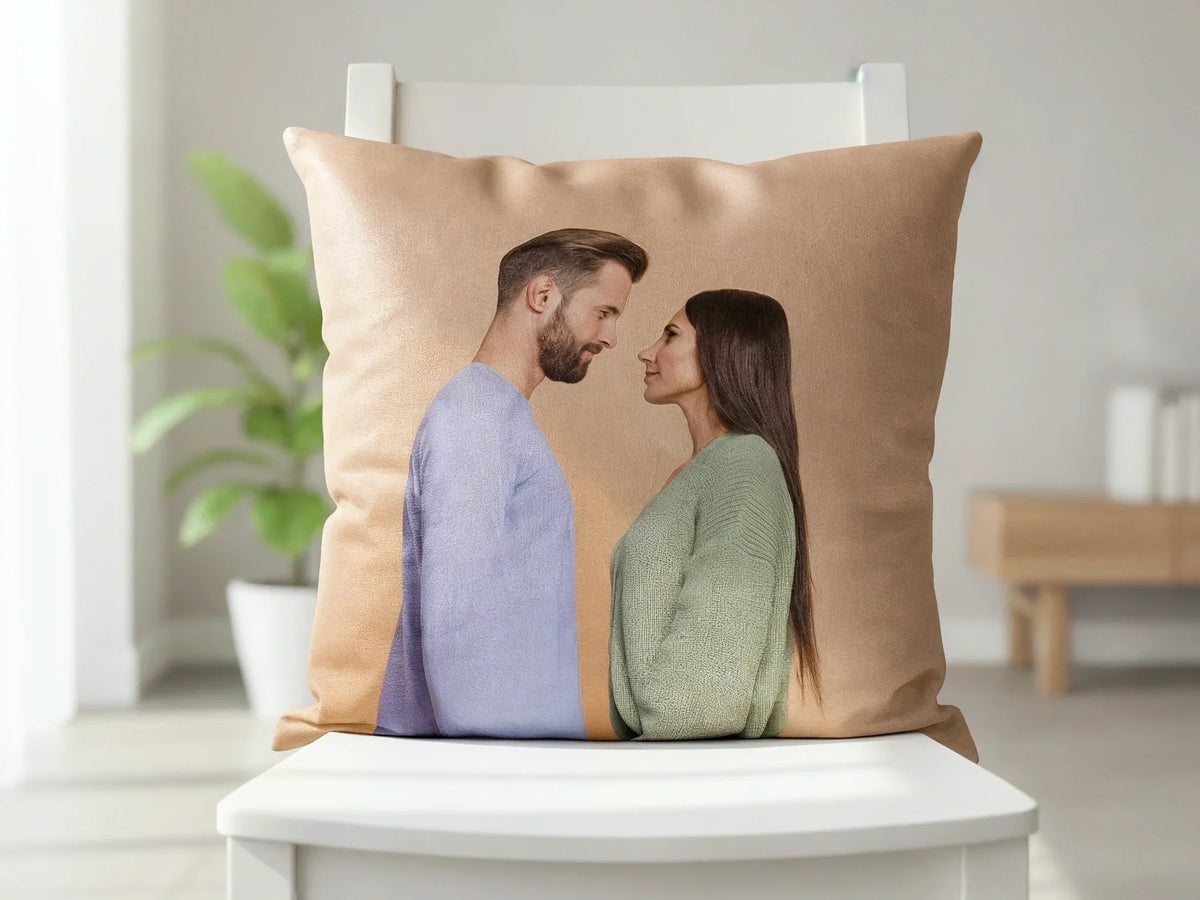 Coussin photo - Premium / Peluche
